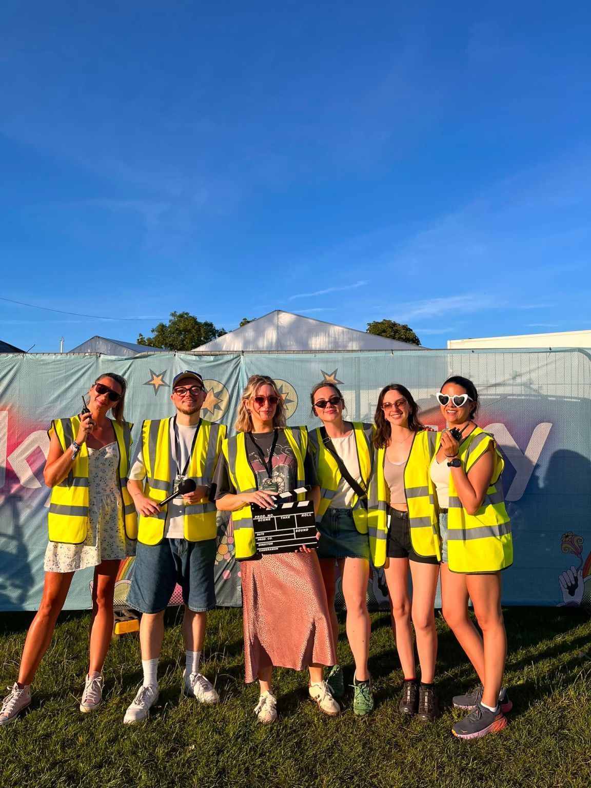 The MTM team capturing Sky Presents the Isle of Wight Festival 2026
