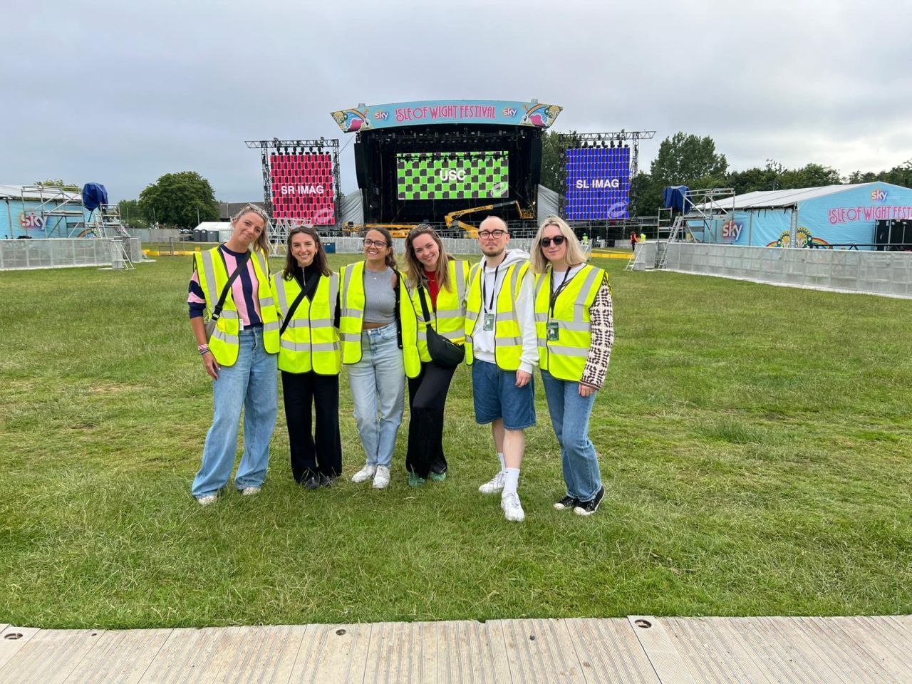 The team on the ground
