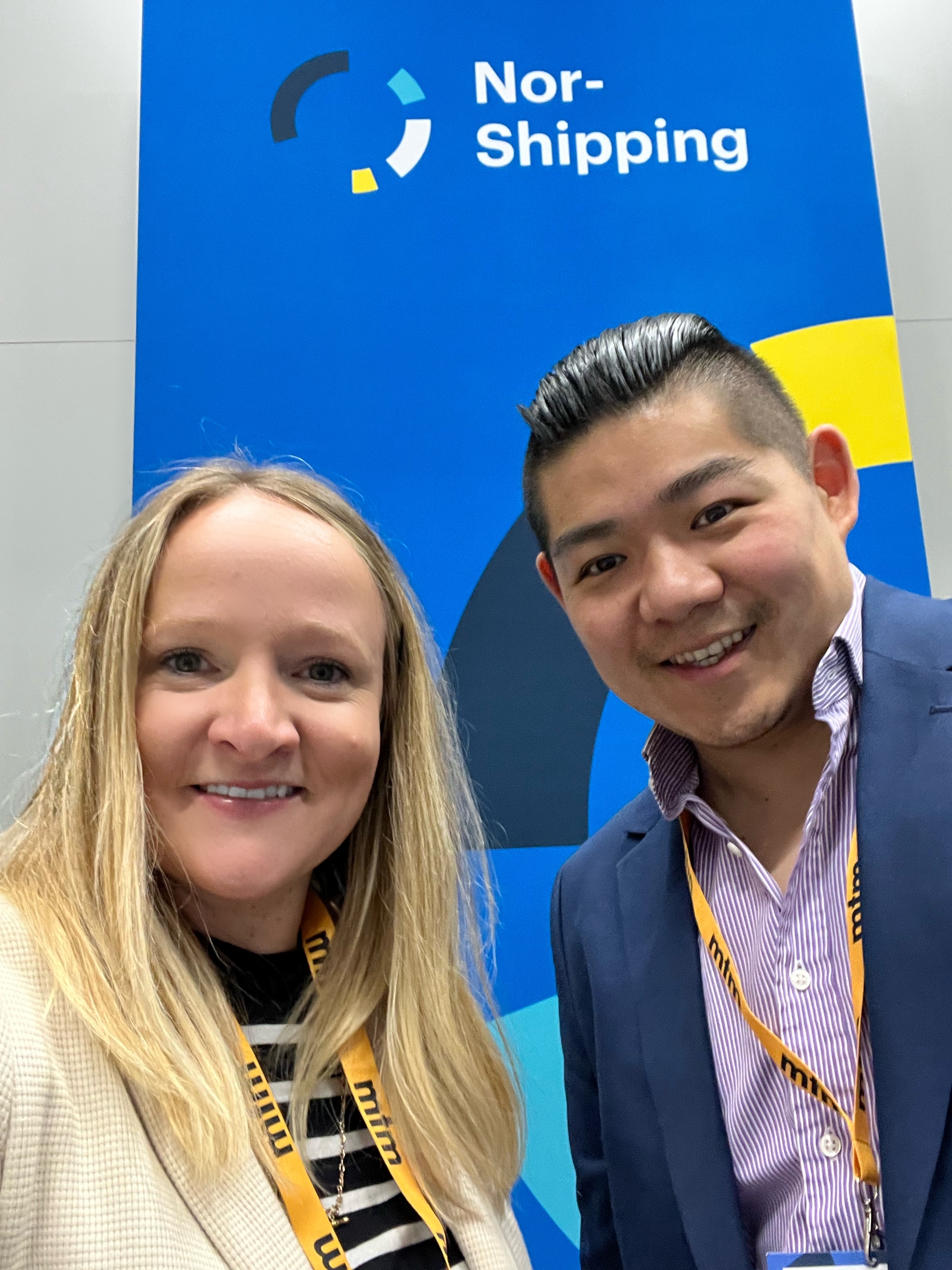 Head of PR and Social, Chloe Buchanan and Business Development Manager, Wilkin Chan